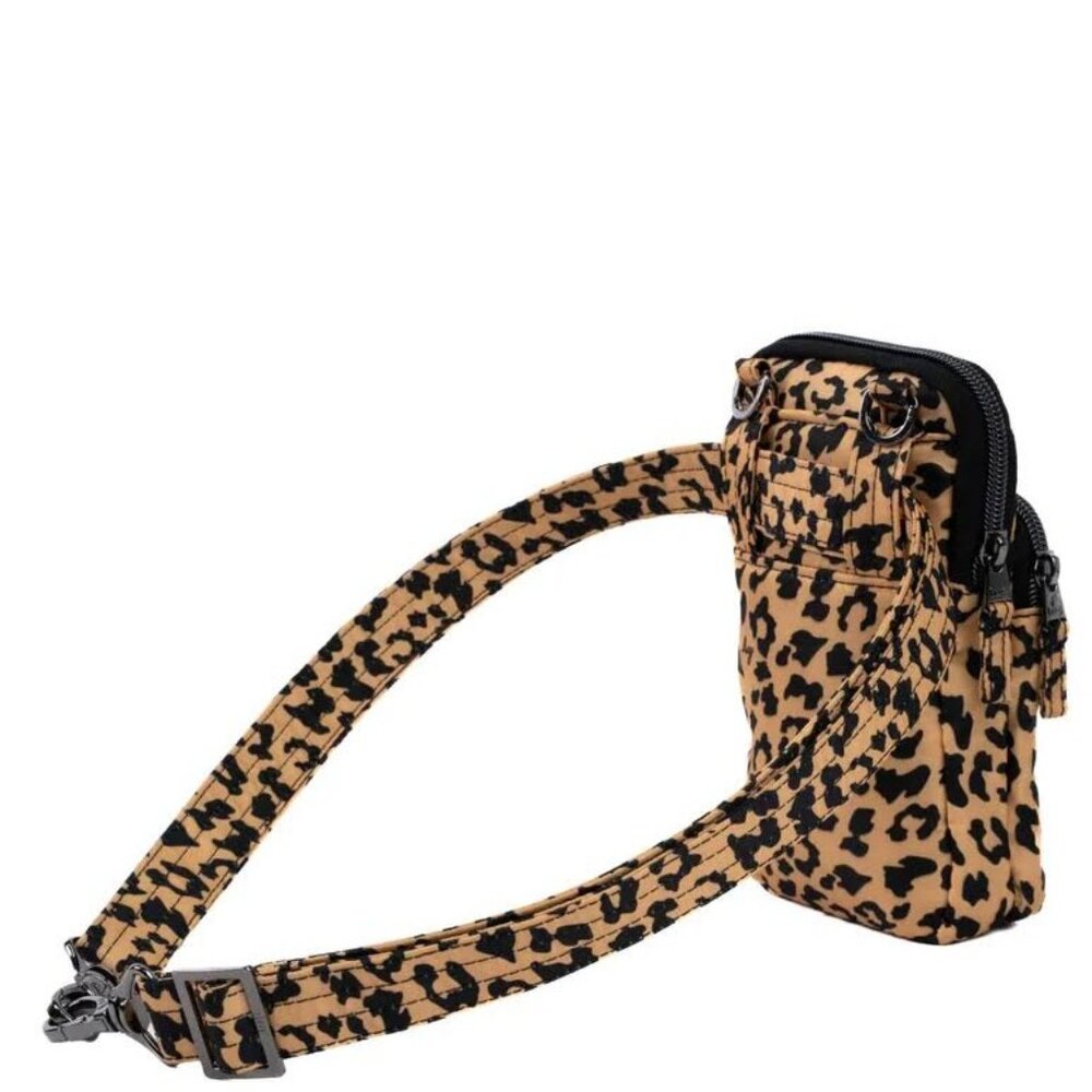 Lug Pitter Patter Crossbody Bag Spotted Leopard - Animal Print - Picture 5 of 11